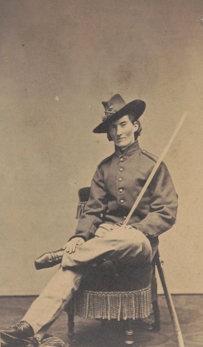 Frances Clain Clayton, ca. 1862 door Samuel Masury