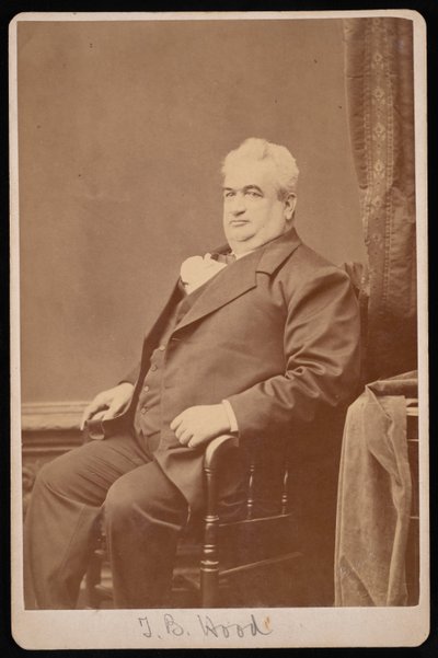 Portret van Dr. T.B. Hood door Samuel Montague Fassett