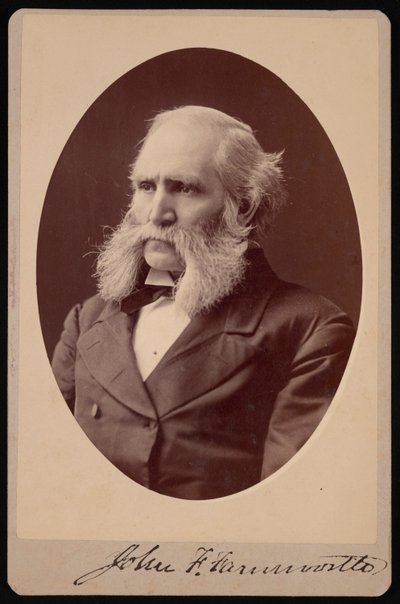 Portret van John Franklin Farnsworth door Samuel Montague Fassett