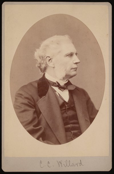 Portret van Joseph Clapp Willard 1820-1897, 1878 door Samuel Montague Fassett