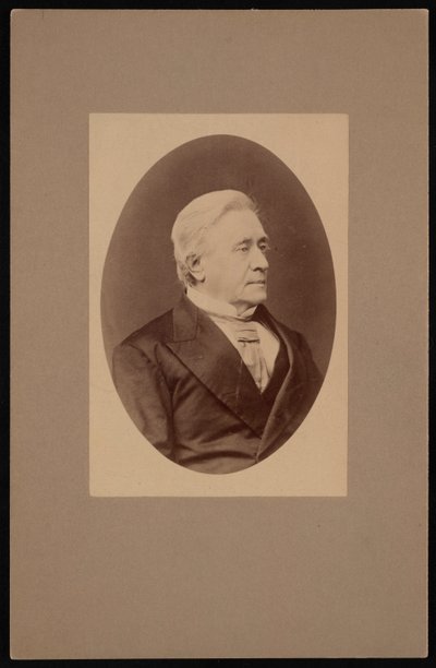 Portret van Joseph Henry 1797-1878, december 1875 door Samuel Montague Fassett