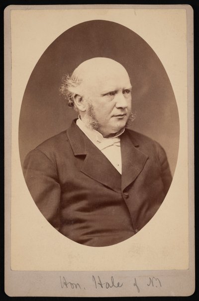 Portret van Robert Safford Hale 1822-1881, voor 1881 door Samuel Montague Fassett