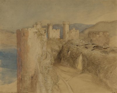 Conway Castle door Samuel Palmer
