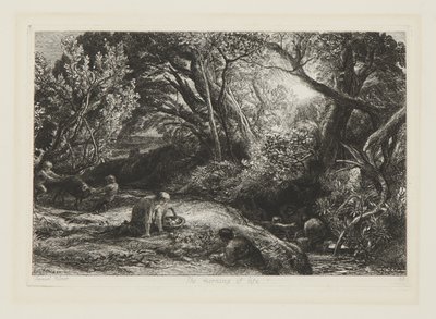 De ochtend van het leven door Samuel Palmer