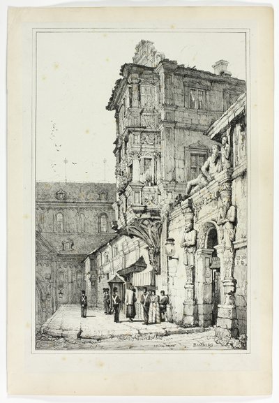 Ancien Palais, Bamberg, naar facsimile
