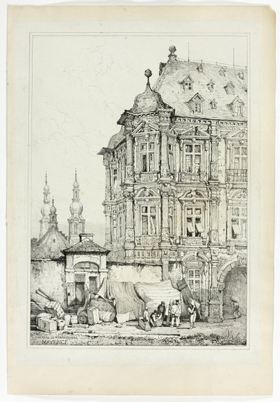 Kasteel van Martinsbourg, Mainz door Samuel Prout