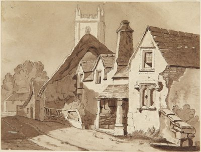 Huizen door Samuel Prout