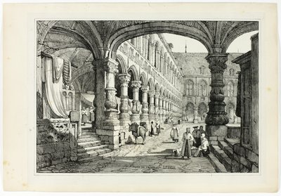 Paleis van de Prins, Luik door Samuel Prout