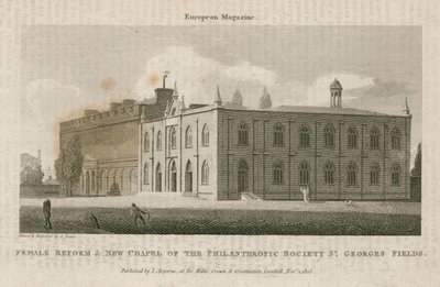 Vrouwelijke hervorming en nieuwe kapel van de Filantropische Vereniging, St George