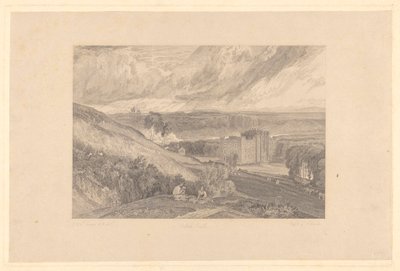 Hylton Kasteel, Graafschap Durham door Samuel Rawle