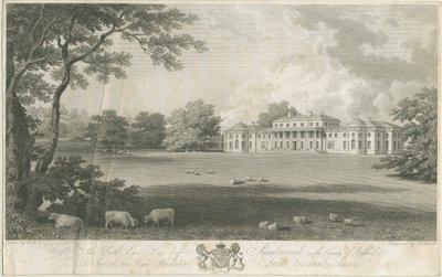 Shugborough Hall door Samuel Rawle