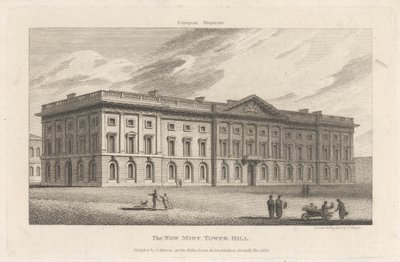 De nieuwe munt Tower Hill door Samuel Rawle