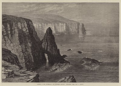 Opening van de Sutherland en Caithness Spoorweg, Duncansby Head, John o