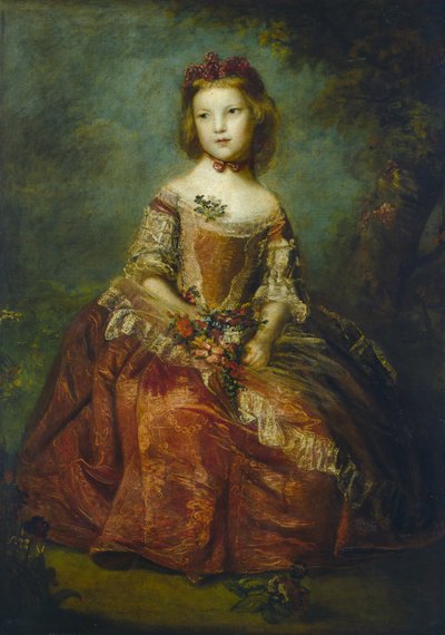 Lady Elizabeth Hamilton door Samuel Williams II Reynolds