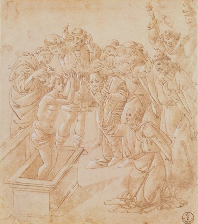 De opwekking van Lazarus door Sandro Botticelli