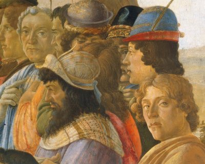 De Aanbidding der Koningen door Sandro Botticelli