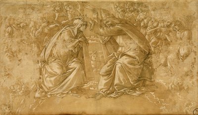 Kroning van Maria door Sandro Botticelli