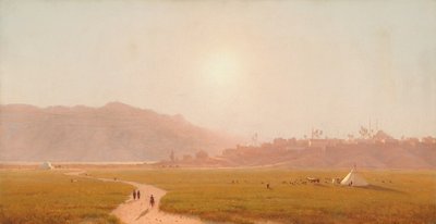 Siout, Egypte door Sanford Robinson Gifford