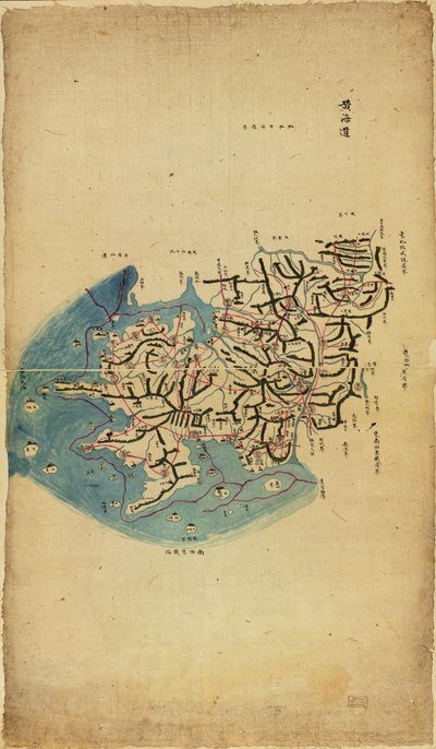 Chosŏn chido LOC 83675009-2 door Sang Gi Chŏng