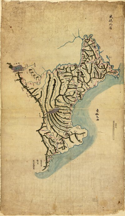 Chosŏn chido LOC 83675009-4 door Sang Gi Chŏng