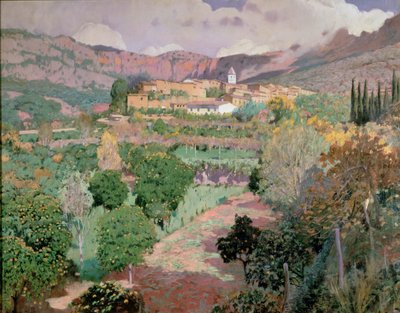 Soller, Mallorca door Santiago Rusinol i Prats