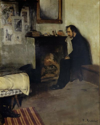 Erik Satie, bohème door Santiago Rusiñol