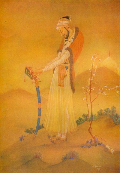 De Mogolkeizer Alamgir, 20e eeuw 1932 door Sarada Charan Ukil