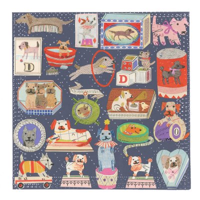 D is voor hond door Sarah Battle