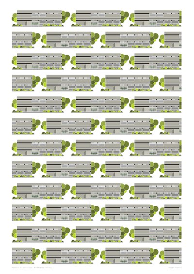 Modernistische Bibliotheek, 2015 (digitaal) door Sarah Evans
