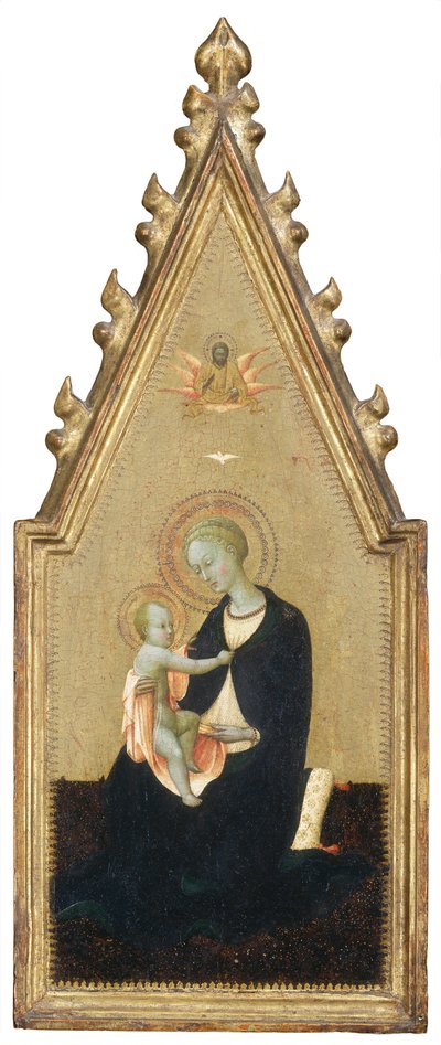 Madonna van Nederigheid, ca. 1435-1440 door Sassetta