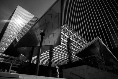 Stedelijke glasarchitectuur door Satoshi Hata