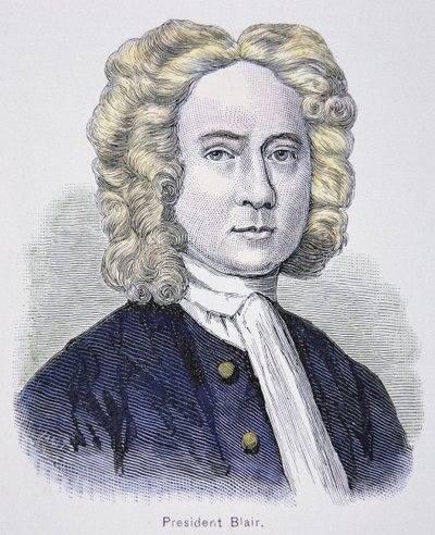 James Blair door School American
