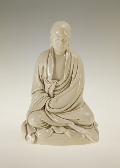 Bodhidharma (Damo), Ming-dynastie (1368-1644) door School Chinese