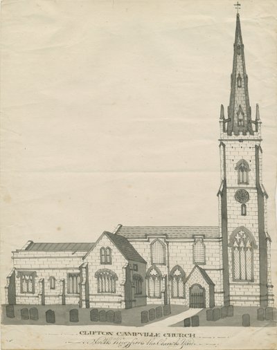 Clifton Campville Kerk door School English