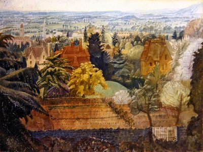 Landschap in Noord-Frankrijk door School English