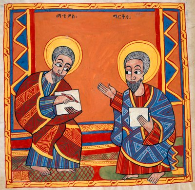 Afbeelding van St. Lucas en St. Johannes de Evangelist, uit 