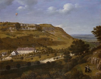 Ballonvaren in de Jura door School French