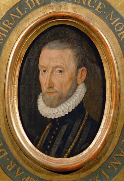 Gaspard de Coligny, admiraal, staatsman, leider van de hugenotenpartij, vermoord tijdens St ... door School French