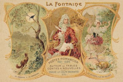 Jean de La Fontaine door School French