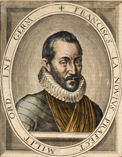 Portret van François de La Noue (1531-1591), auteur van 