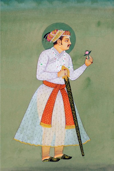Mughal keizer Jahangir door School Indian