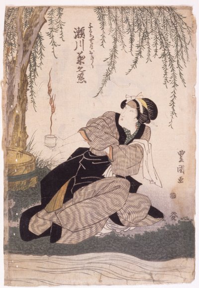 Segawa Kikunojo door School Japanese