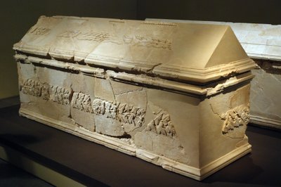 Sarcophagus, Herodium door School Levantine