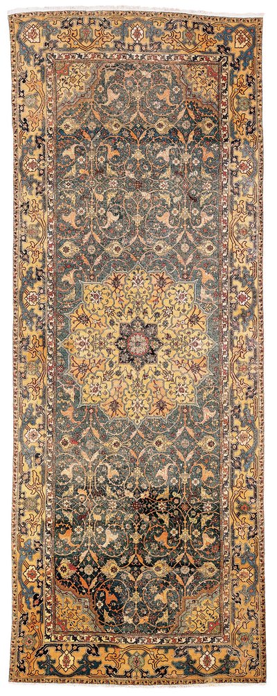 Medallion tapijt door School Persian