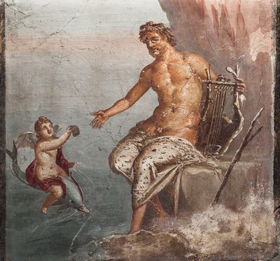 Polyphemus en Galatea, Herculaneum door School Roman
