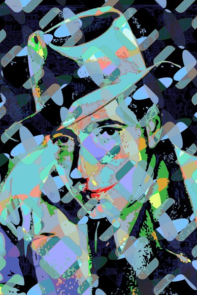 Humphrey Bogart door Scott J. Davis