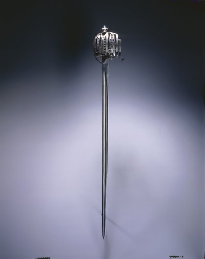 Mandgevest Broadsword, ca. 1740 door Scottish School