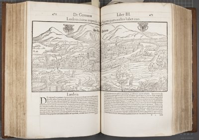 Cosmographia, Fol 470-471, 1544 door Sebastian Munster
