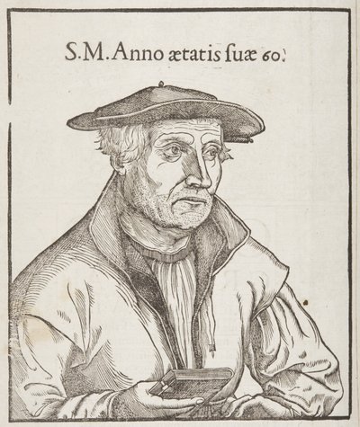Cosmographia, keerzijde van titelpagina, 1544 door Sebastian Munster