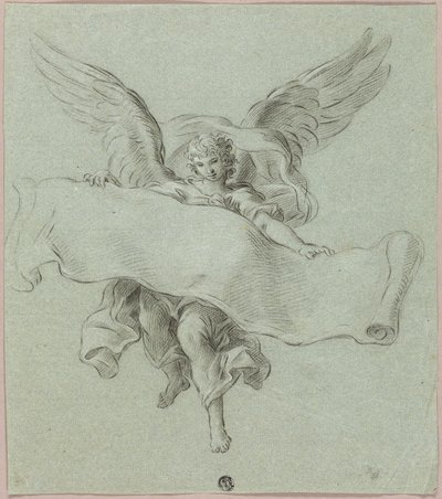 Engel met rol door Sebastiano Conca